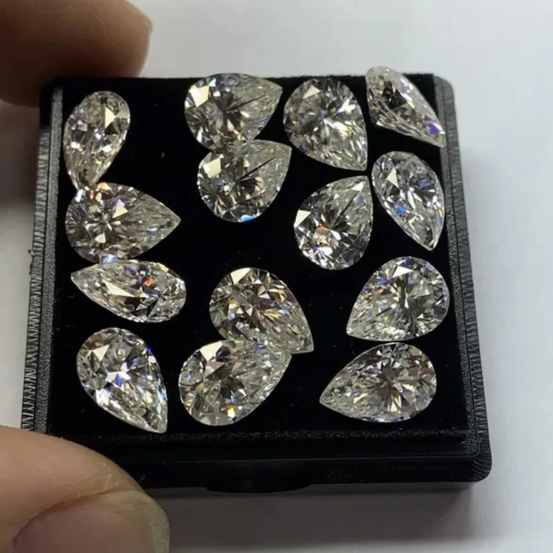 Natural AAAA Brilliant Cut 14.00 X 16.00Mm 8.50~9.00 Carat EF Genuine White VVS Loose Moissanite Gemstone