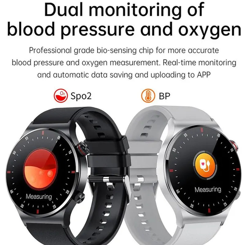 LIGE Bluetooth Call Smart Watch Men HD Screen Sports Bracelet Waterproof ECG Health Monitor Men SmartWatch For Uhren
