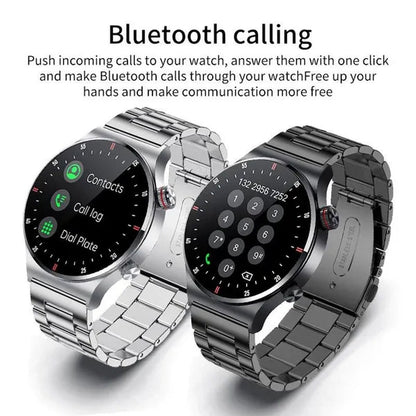 LIGE Bluetooth Call Smart Watch Men HD Screen Sports Bracelet Waterproof ECG Health Monitor Men SmartWatch For Uhren