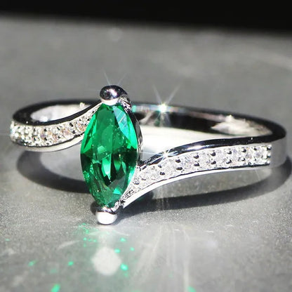Eye Silver Anniversary Statement Multilayer Crown Eye Ring Natural Gemstones Ruby Ring Wedding Bride Engagement Band Charm Party Ring Jewelry