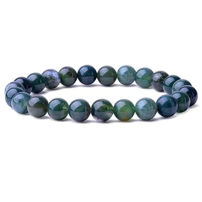 6Mm 8Mm Natural Stone Chakra Beaded Charm Bracelets Tiger Eye Amethyst Lapis Lazuli round Beads Bracelet Women Yoga Jewelry