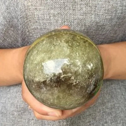 1000G Natural Smokey Citrine Sphere Quartz Crystal Ball Healing Decoration