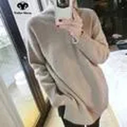 2023 Spring Autumn Cashmere Sweaters Women Fashion Sexy V-Neck Sweater 100% Wool Pullover Batwing Sleeve plus Size Pullover