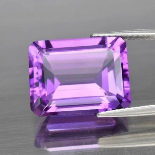 Exquisite UNHEATED 23.58CTS 13X18Mm RECTANGLE CUT PURPLE SAPPHIRE AAAA+ VVS1 COLOR LOOSE GEMSTONE