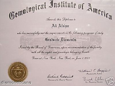 We only work with the top 3% of the world's finest diamonds. All certified.
