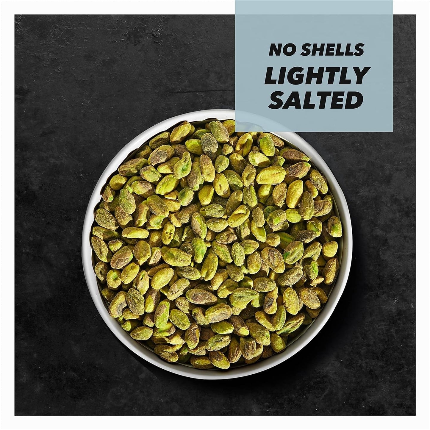 No Shells, Lightly Salted Nuts, 12 Ounce Resealable Bag, Protein Snacks, Gluten Free, Healthy Snack