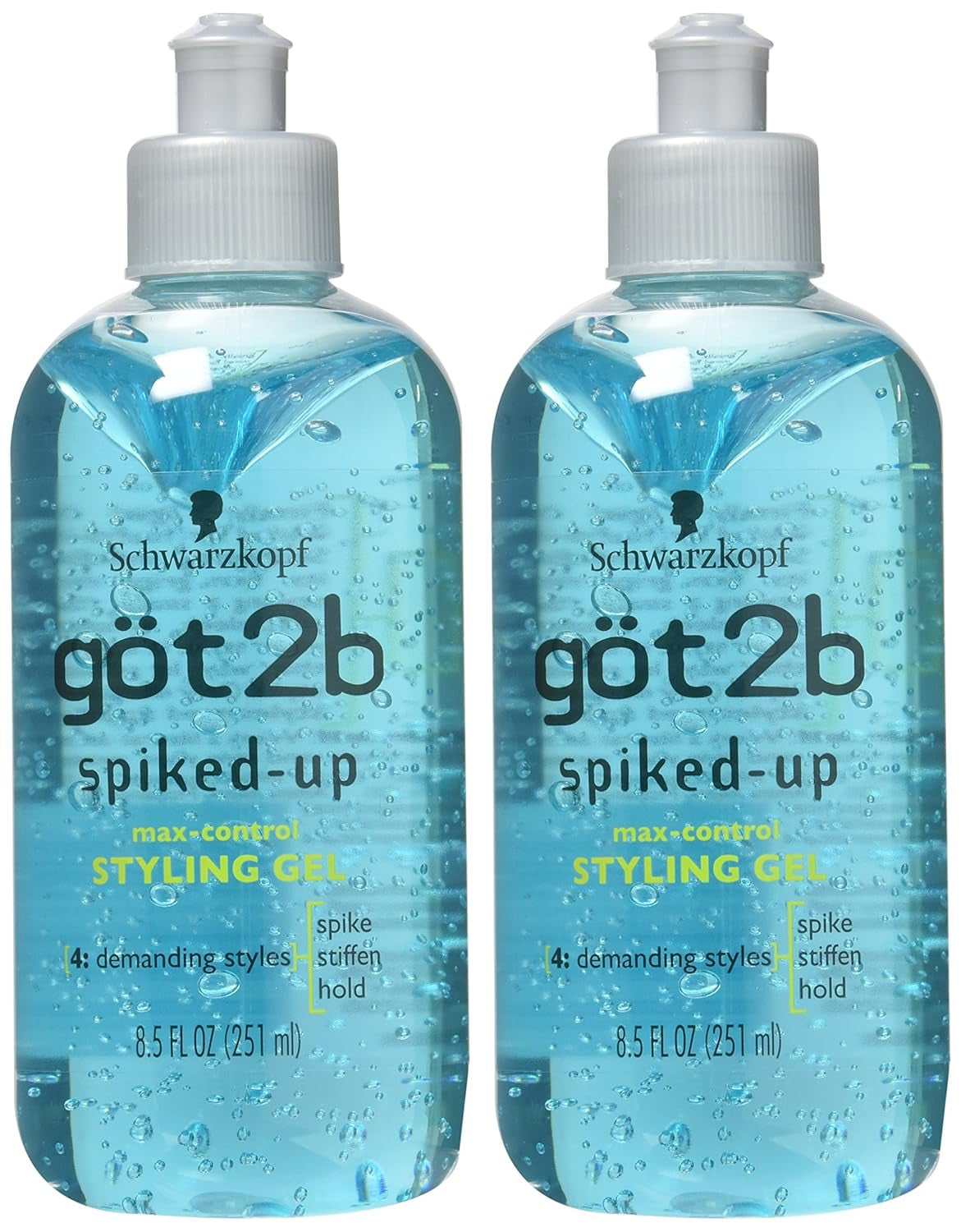 Got 2B Gel Spiked-Up 8.5Oz. (2 Pack)