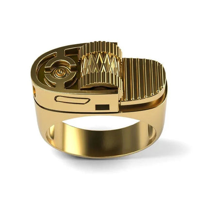 Unique Men'S Fashion Silver Plated Punk Ring Anniversary Gift Wedding Engagement Band Cocktail Party Jewelry Rings Size 6-13