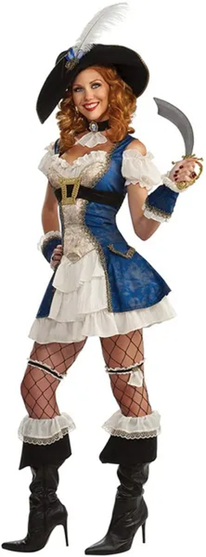 Rubie's Costume Women's Bonnie Blue Adult Pirate (Standard Multicolor)