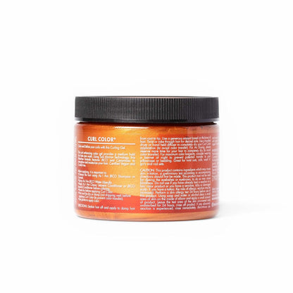 Curl Color - Copper - 6 Ounce - Color and Curling Gel - Temporary Color - Medium Hold - Vegan & Cruelty Free
