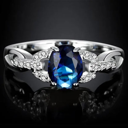 Tanzanite Pendant Sapphire Pendant and Diamond Necklace