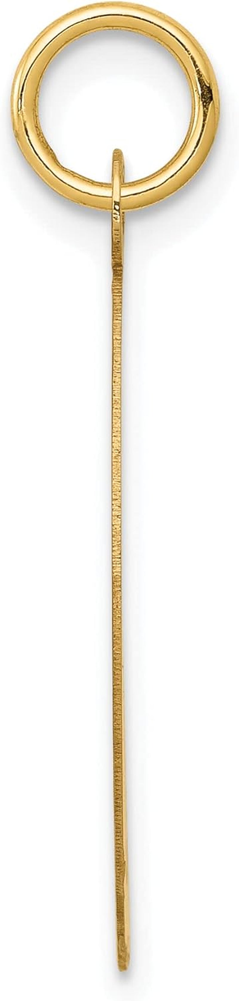 10K Yellow Gold Mizpah 2-Piece Pendant Charm (29Mm X 23Mm)
