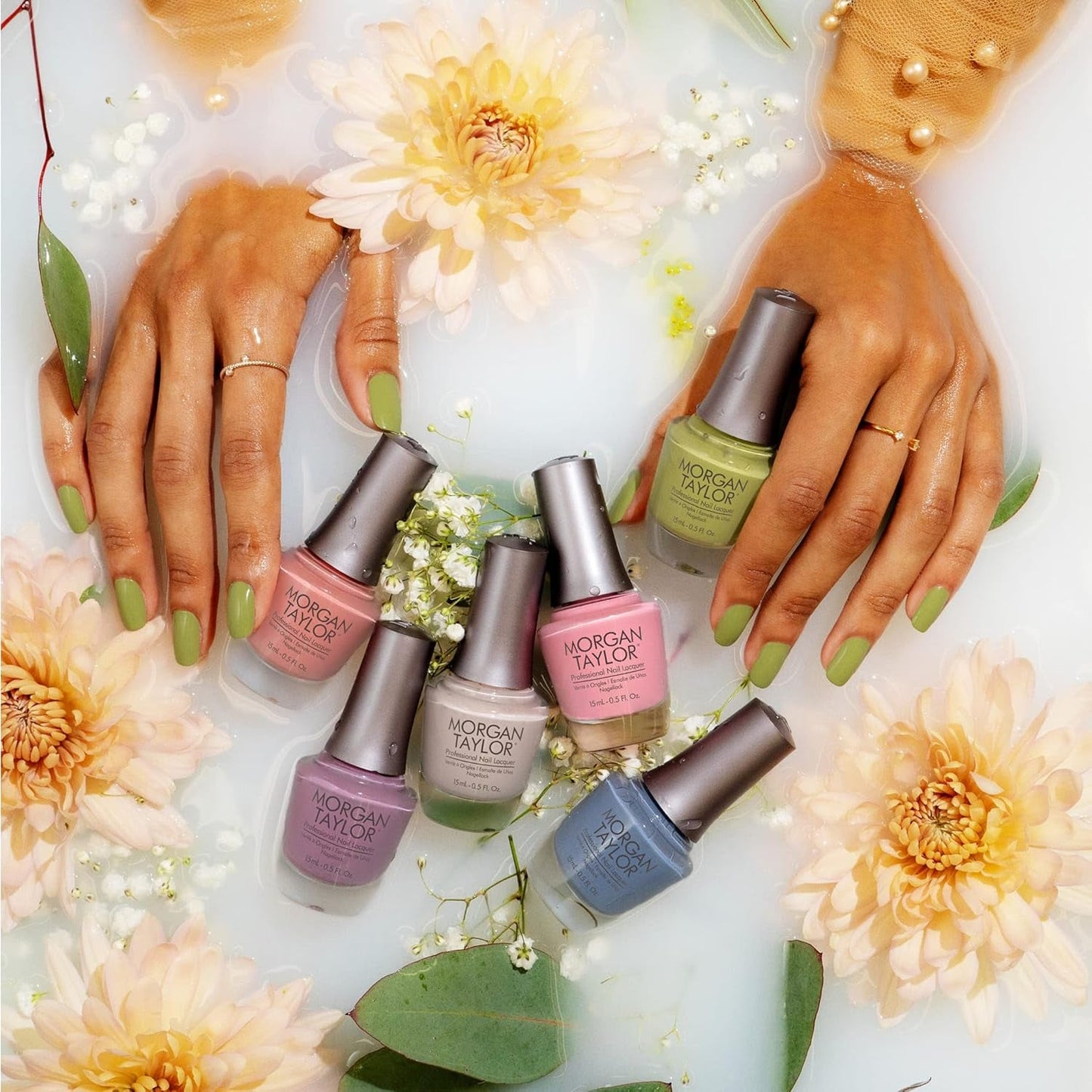 Pure Beauty Collection - Professional Lacquer, Vibrant, Chip-Resistant, Fast-Drying, Long-Lasting, High-Shine, Perfect for Manicures & Pedicure, 15Ml