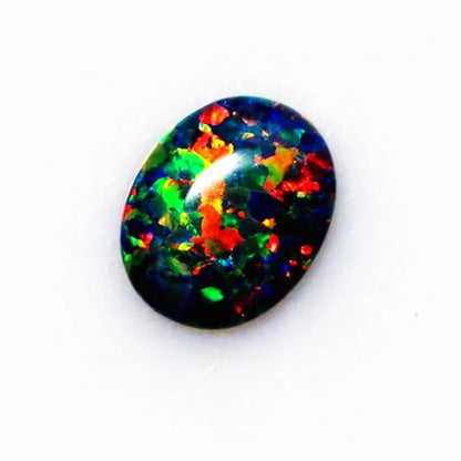 Brilliant MIX OPAL Gem OVAL Cabochon Cut 7X9mm AAAAA VVS Loose Gemstone Jewelry Making Ring