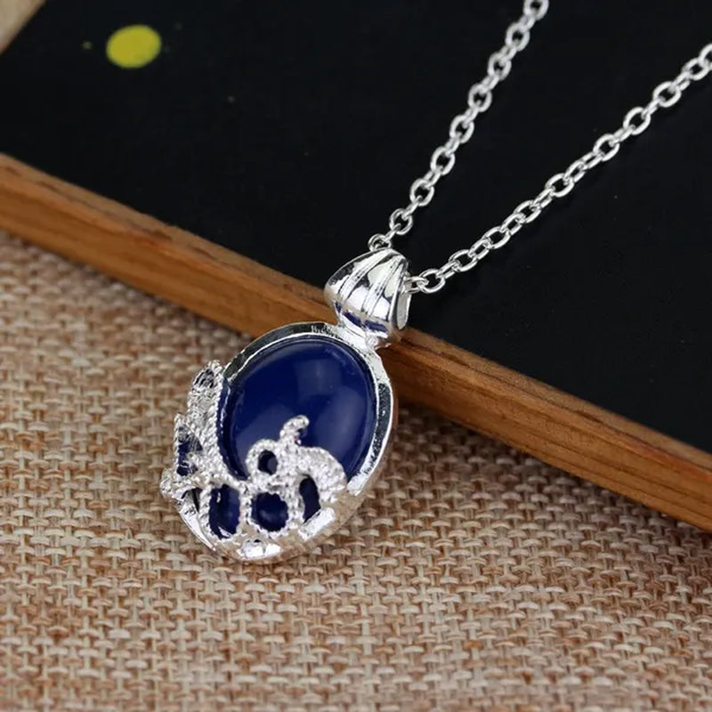 The Vampire Diaries Necklace Vintage Katherine Pendant Movie Jewelry Cosplay for Women Gift