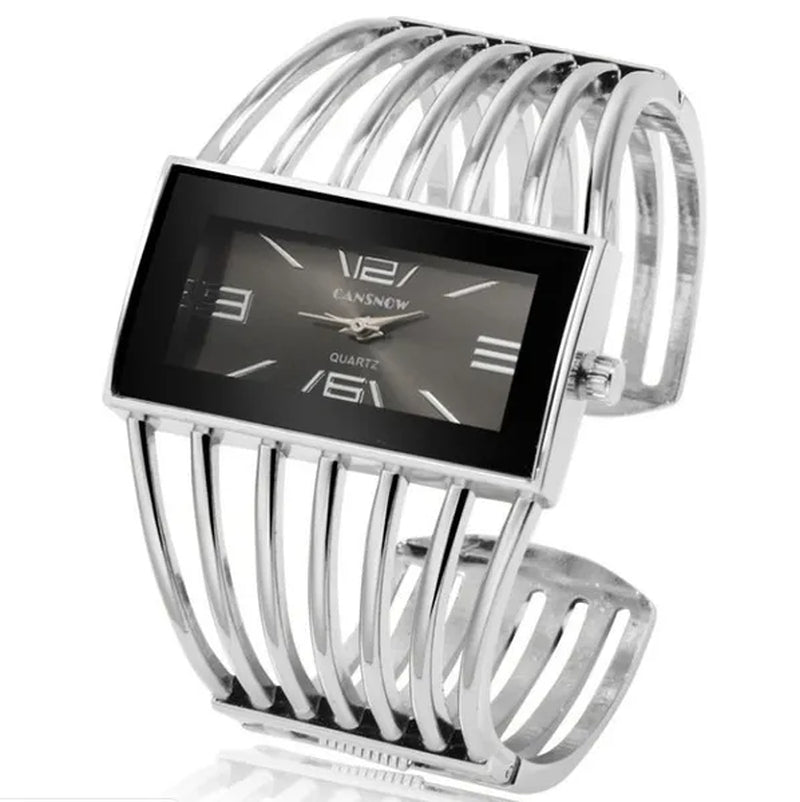 Women's Watches Bangle Bracelet Quartz Watch Women Silver Wrist Watch Rose Gold Quality Ladies Clock reloj mujer zegarek damski
