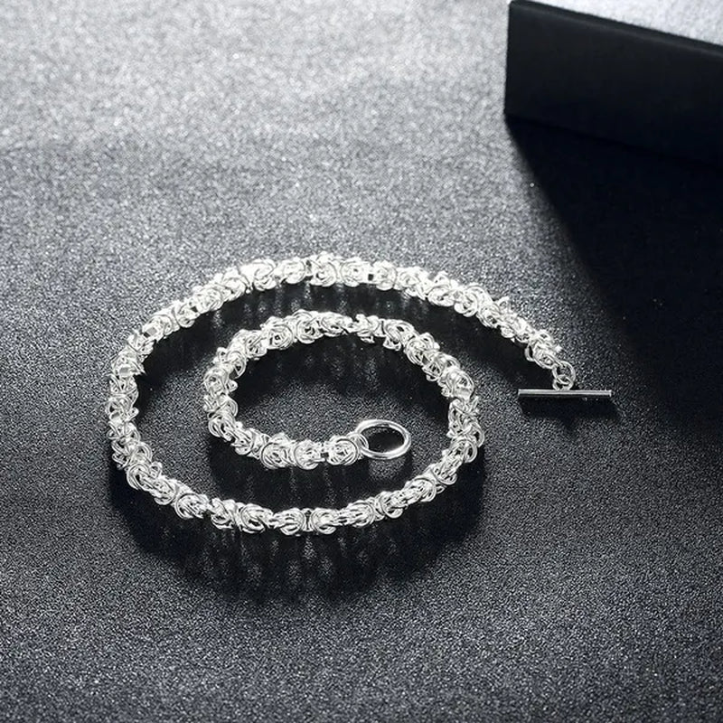 Male 925 Sterling Silver Domineering Fashion Charm Jewelry Christmas Gifts for Men