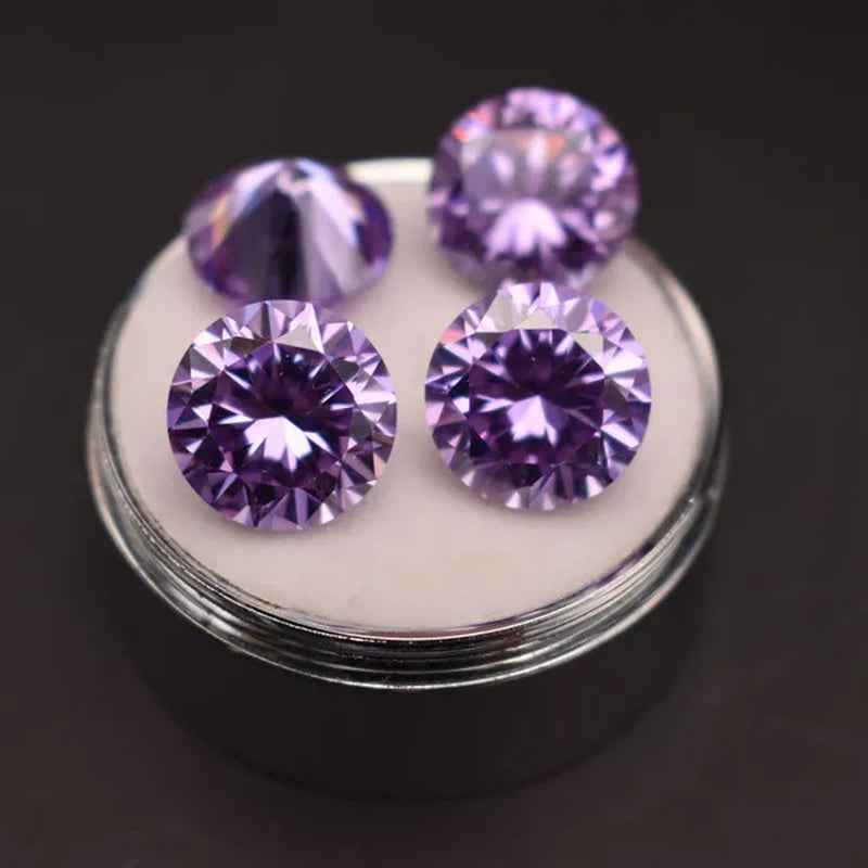 Moissanite Jewelry round Brilliant Cut Diamonds in Bulk