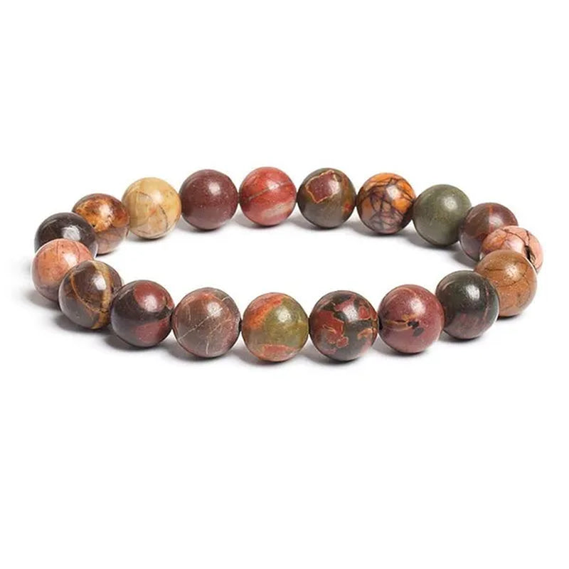 6Mm 8Mm Natural Stone Chakra Beaded Charm Bracelets Tiger Eye Amethyst Lapis Lazuli round Beads Bracelet Women Yoga Jewelry