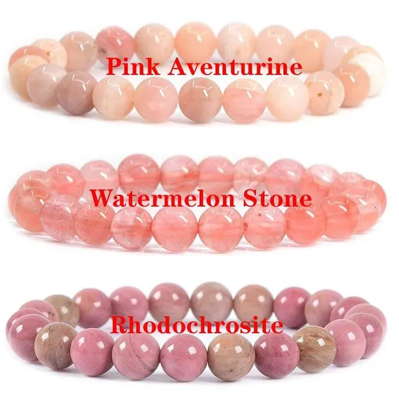 6Mm 8Mm Natural Stone Chakra Beaded Charm Bracelets Tiger Eye Amethyst Lapis Lazuli round Beads Bracelet Women Yoga Jewelry