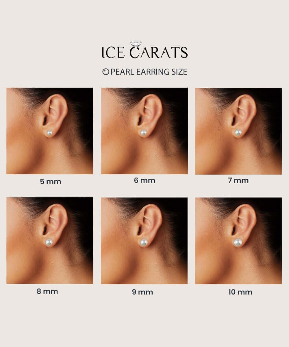 925 Sterling Silver 10 11Mm Button Freshwater Cultured Pearl Cubic Zirconia CZ Stud Earrings