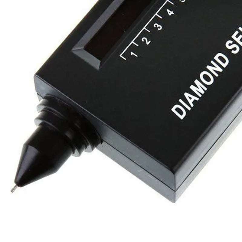 1PC LED Diamond Indicator Test Pen Diamond Tester Gemstone Gem Selector Jewelry Watcher Tool (Without Battery)
