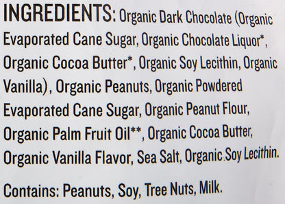 , Mini Dark Chocolate Peanut Butter Cups, 4.7 Oz