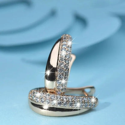Exquisite Fashion   Diamond Stainless Steel Earrings European and American Women Earrings Health Care Weight Loss Earrings 100% Surprise  Chakra Burning Fat Yoga Energy Slimming Diamond Earrings Jewelry