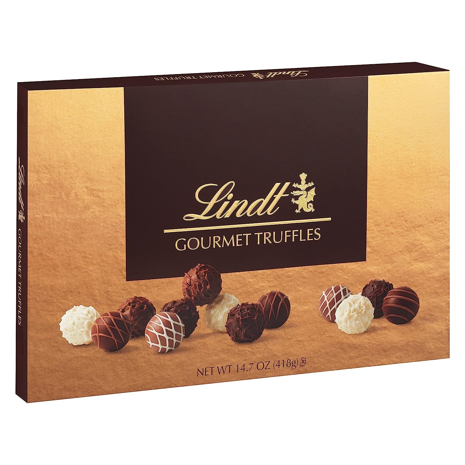 Gourmet Chocolate Truffles Gift Box, Assorted Chocolate Truffles, Great for Gift Giving, 14.7 Ounces