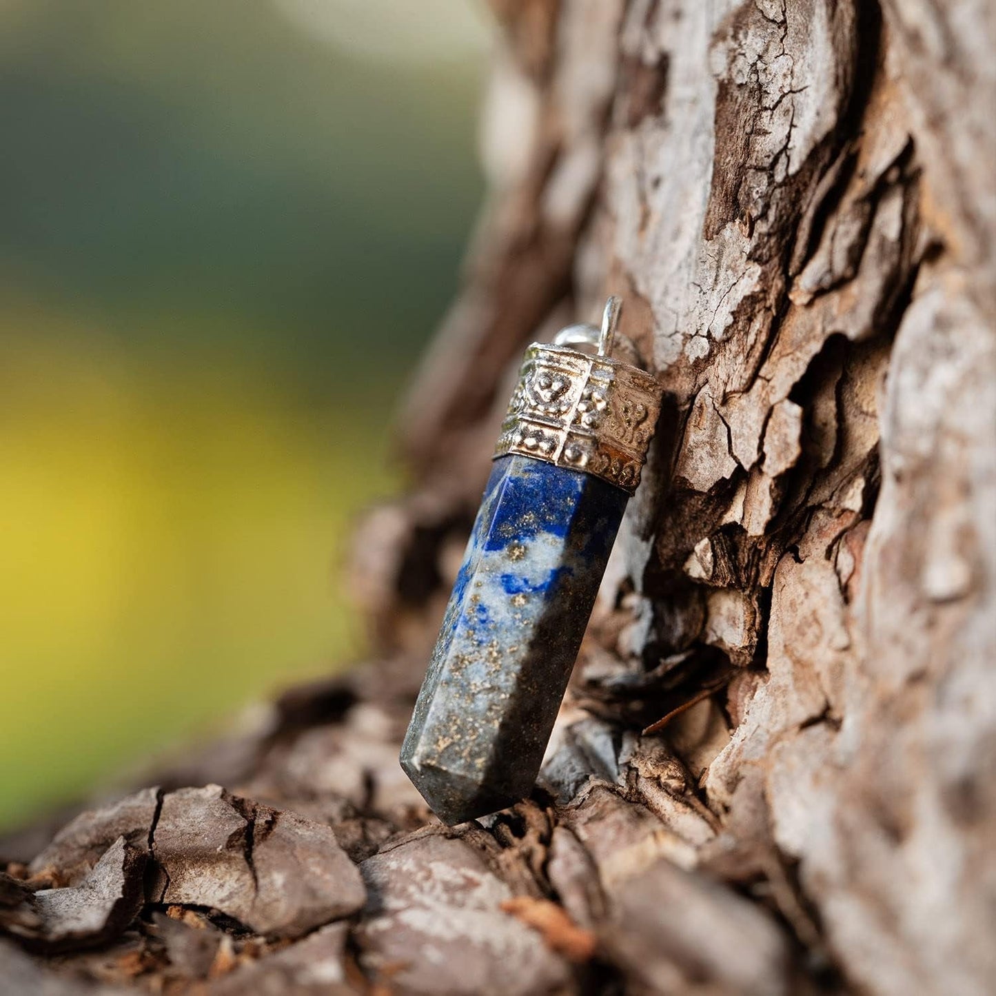 Crystal Pendant Necklace - Handmade with Ethically Sourced Crystal Healing Necklace - Authentic Jewelry for Men & Women