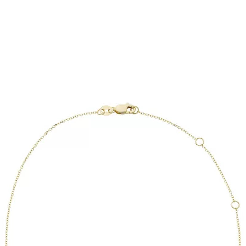 4.5Mm round Ruby Pendant in 14K Gold