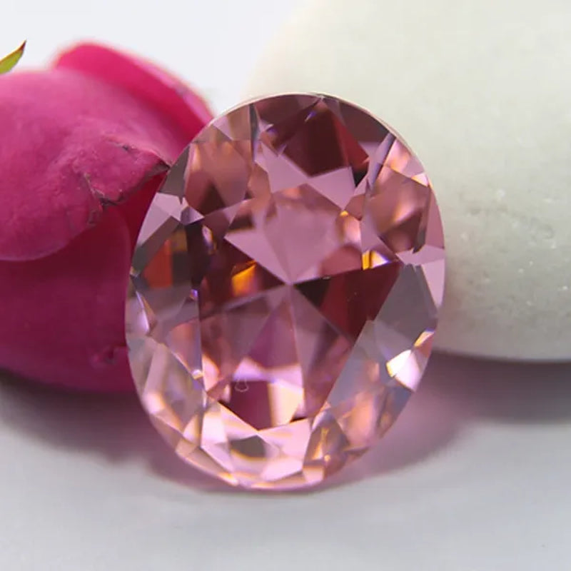 UNHEATED 31.10CT PINK SAPPHIRE 15X20MM DIAMOND Oval CUT AAAA+ LOOSE GEMSTONES