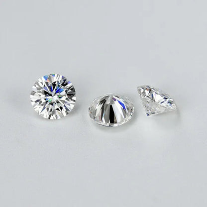 2CT Natural Diamond 8mm Round AAAAA VVS Certified G color Loose Diamond 1PC