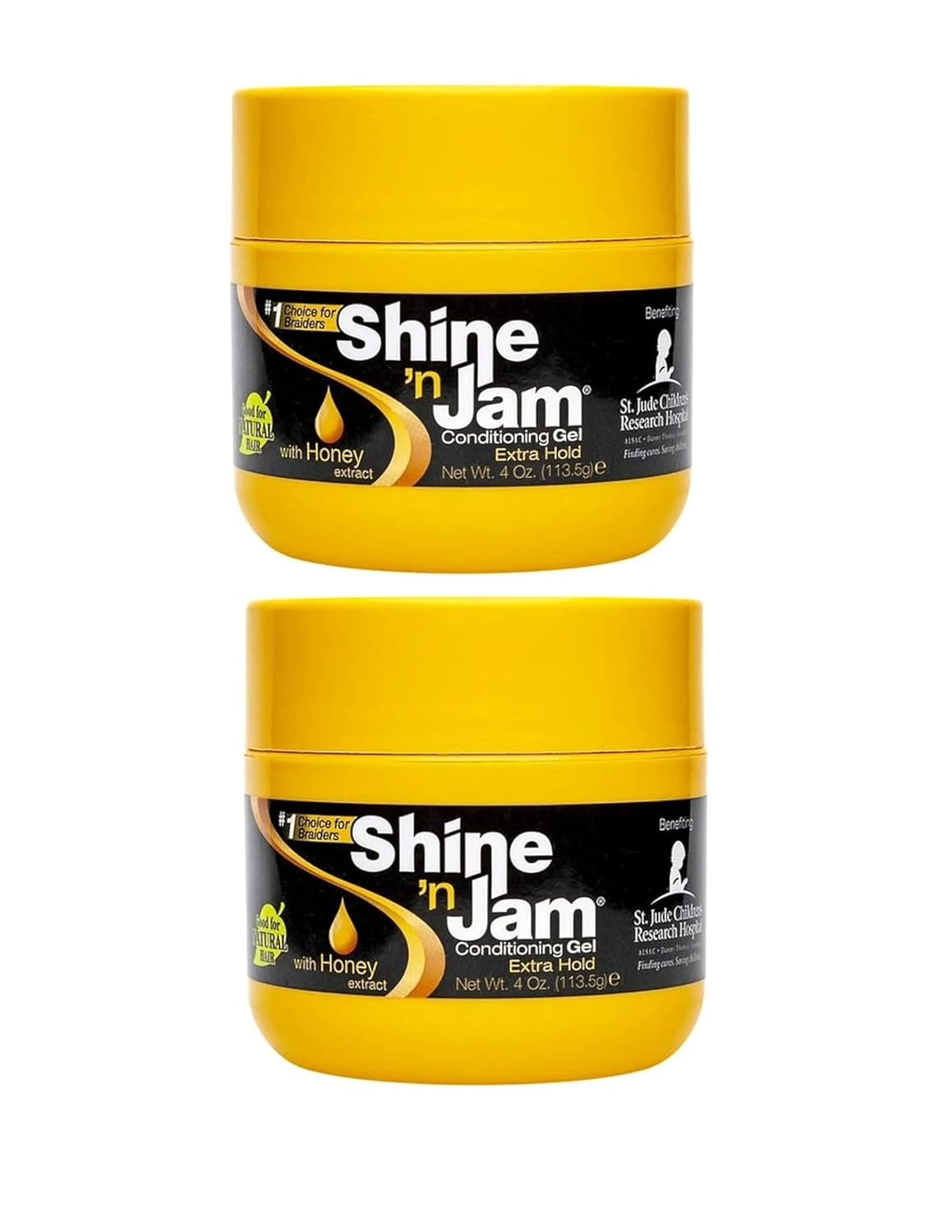 Conditioning Gel Extra Hold 4 Ounce (2 Pack)