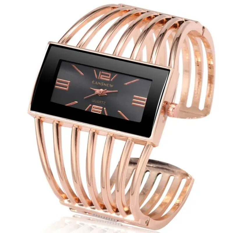 Women's Watches Bangle Bracelet Quartz Watch Women Silver Wrist Watch Rose Gold Quality Ladies Clock reloj mujer zegarek damski