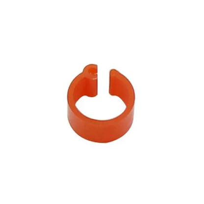 50Pcs Birds Feet Rings Inner Diameter 8mm Width 7mm Plastic Clip Ring Pigeon Dove Quail Foot Ring Farm Animal Carrier