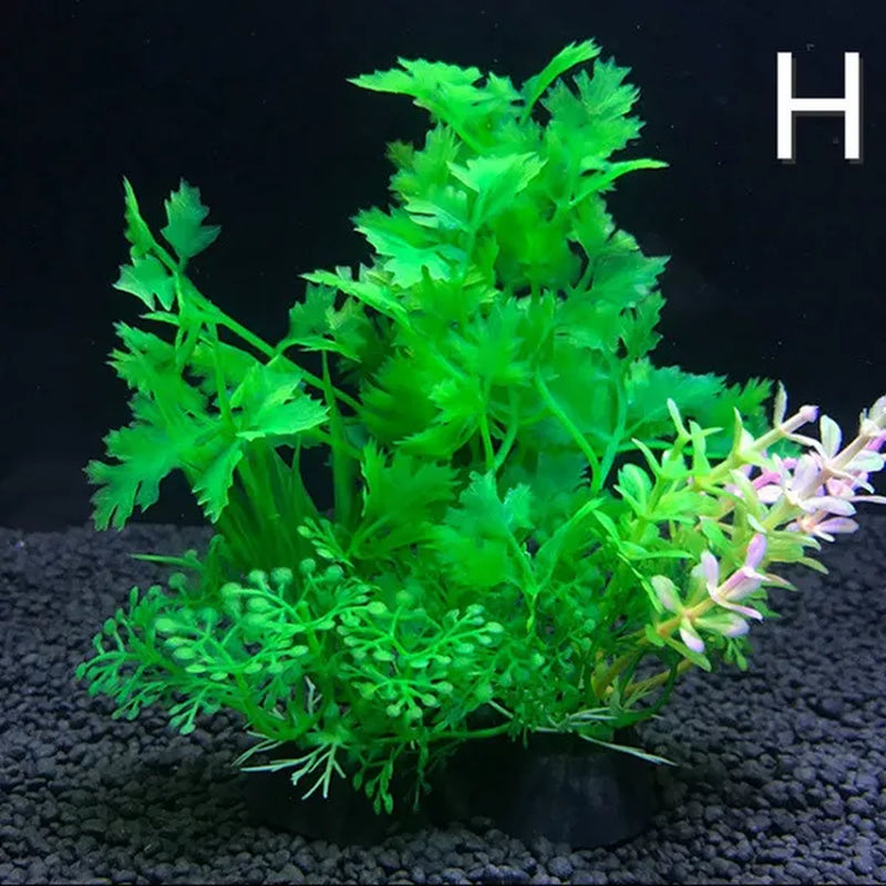 Simulation Artificial Plants Aquarium Decor Water Weeds Ornament Plant Fish Tank Aquarium Grass 14Cm Decoration