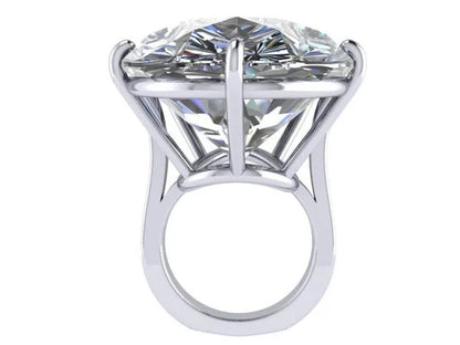 Natural White Sapphire  Engagement ring Size 6,7,8,9,10