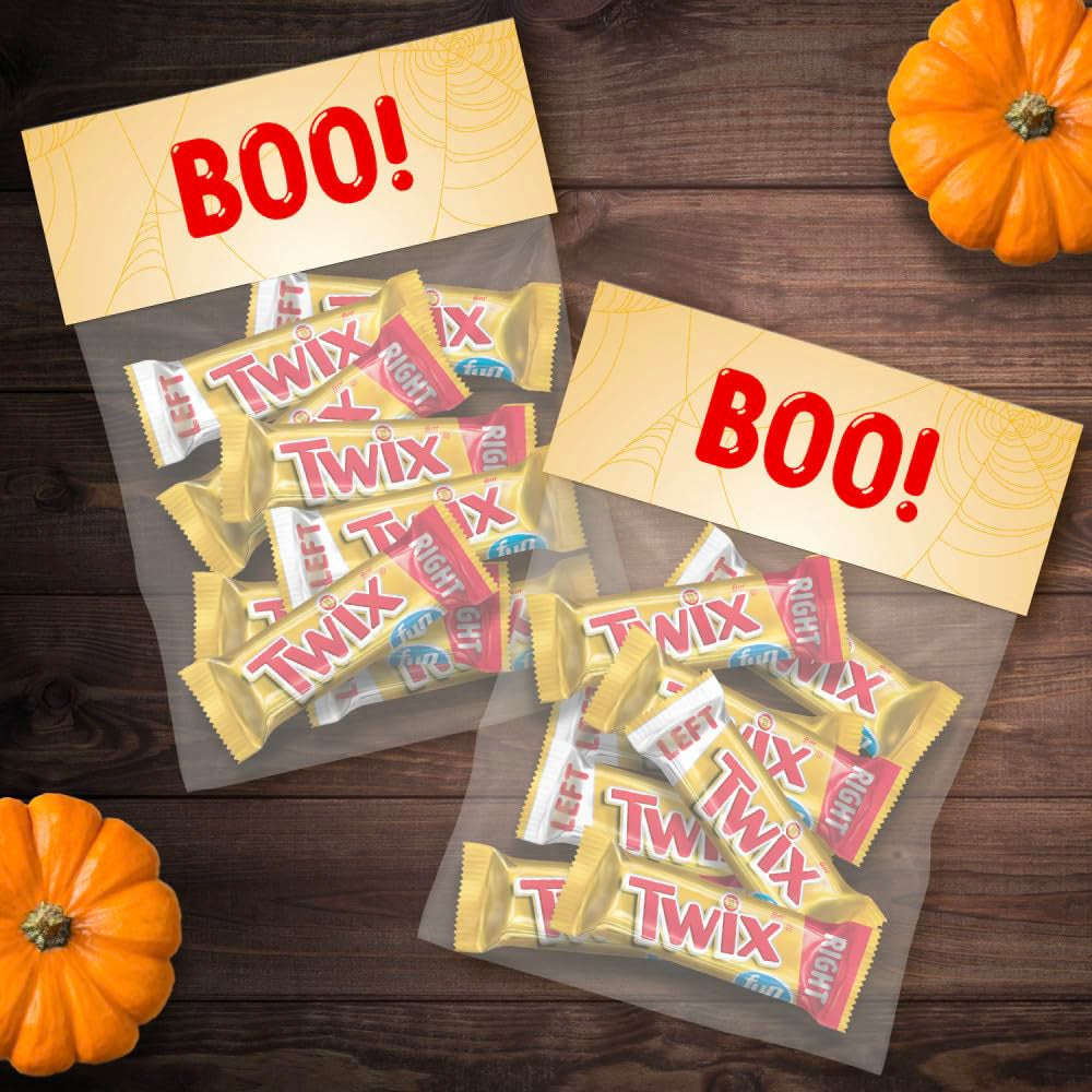 Fun Size Caramel Cookie Chocolate Candy Bars - 10.83 Oz Bulk Candy Bag