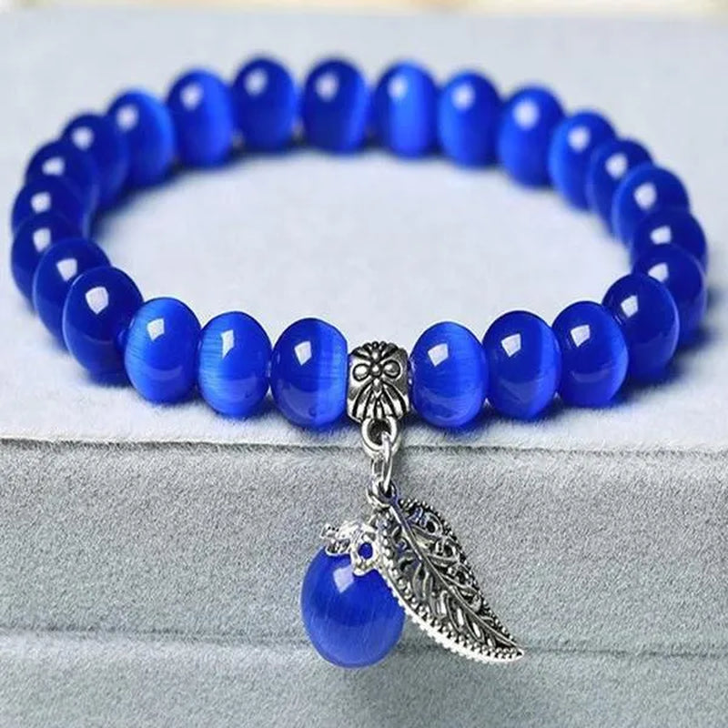 New Fashion cat's eye stone women's Bracelet  national style Buddha  bead bracelet lady crystal Bracelet jewelry