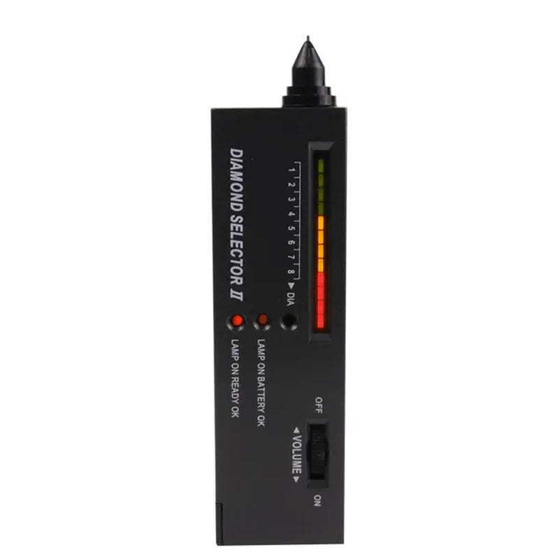Jewellery Diamond Hardness Meter Gemstone Gem Tester Selector LED Diamond Indicator Test Pen Audio Portable Jewelry Tester Tool