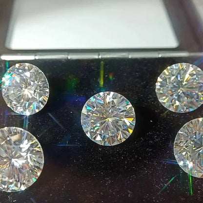 Excellent Loose Gemstones Moissanite Diamond Best G-H Color Undefined Cut Gem Stone for Jewelry Diamond Ring