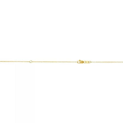Tree of Life Pendant, Necklace 16"-18" in 14K Two-Tone Gold