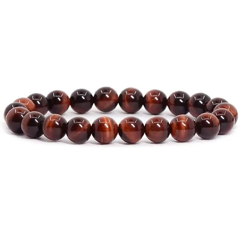 6Mm 8Mm Natural Stone Chakra Beaded Charm Bracelets Tiger Eye Amethyst Lapis Lazuli round Beads Bracelet Women Yoga Jewelry