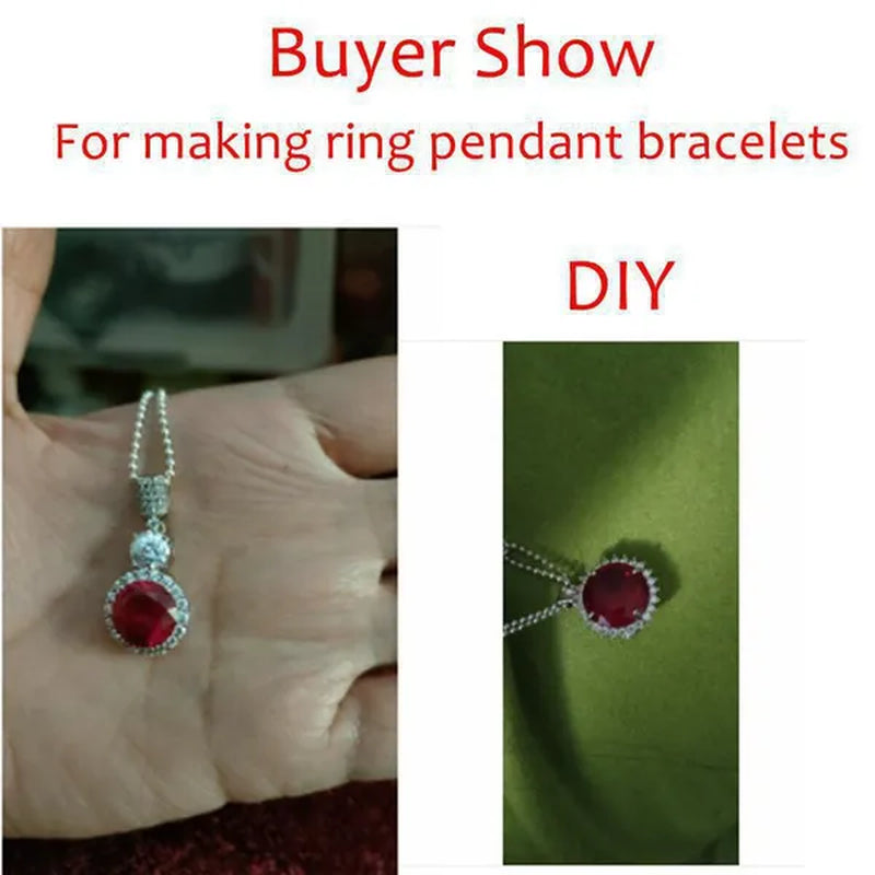Natural Ruby AAAA+ Unheated 10.50 Cts Natural Mined 11.0mm Sri-Lanka Garnet Red  Ruby Round Cut VVS Loose Gem