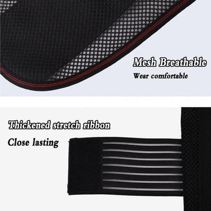 Adjustable Tourmaline Back Support Belt Brace Self-heating Magnetic Therapy Double Pull Waist Support Belt