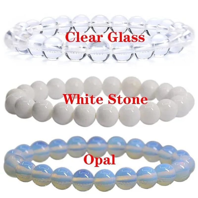 6Mm 8Mm Natural Stone Chakra Beaded Charm Bracelets Tiger Eye Amethyst Lapis Lazuli round Beads Bracelet Women Yoga Jewelry