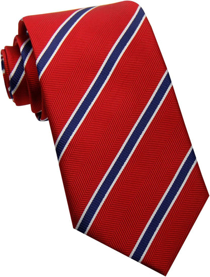Men'S 3.15" Stripe Ties Classic Check Business Necktie for Business Wedding Graduation