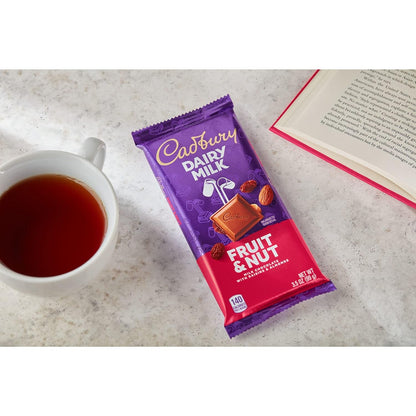 DAIRY MILK Fruit & Nut Milk Chocolate Candy Bar, 3.5 Oz