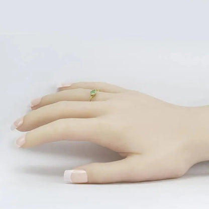 Delysia King  Water drop pear shaped ring